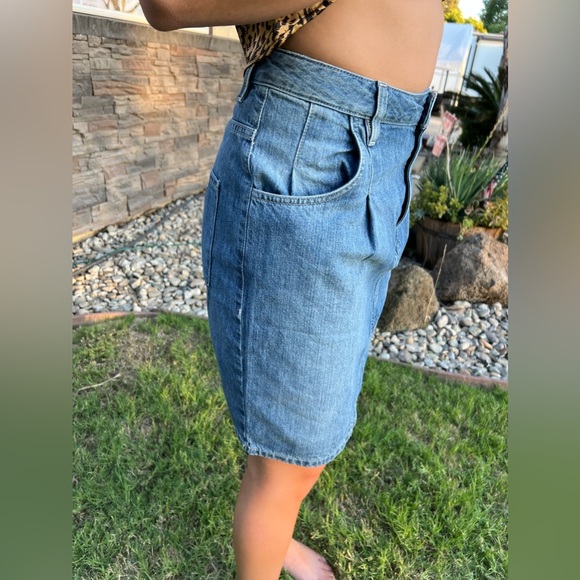 Vintage 90s GUESS High Waisted Skirt Size 26 - Picture 2 of 6